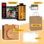 Film & Camera Wooden Box