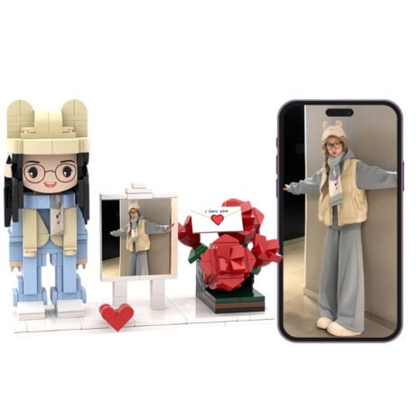 Single Figure & rose Single Figure & rose